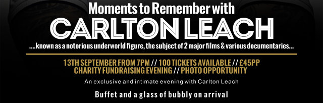 Buy Tickets For Moments To Remember With Carlton Leach At King S Arm Thu 13 Sep 2018