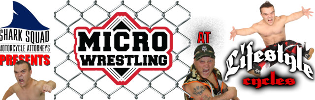 Buy Tickets For Shark Squad Presents Micro Wrestling At Lifestyle Cycles At Lifestyle Cycles Sun 31 March 2019