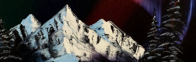 Buy Tickets For Northern Lights Oil Painting Class At Work Of Art