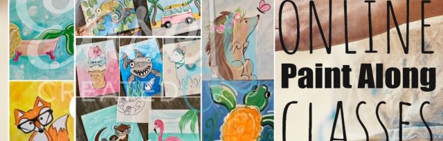Buy Tickets For Online Paint Along Class With Easely Created