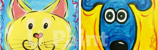 Buy Tickets For Kid Class Cat Or Dog Painting At U Paint