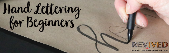 Buy Tickets For Hand Lettering For Beginners At Revived Furniture