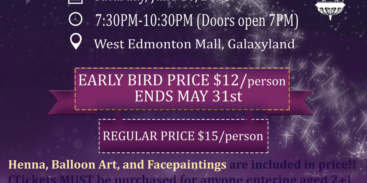 Buy Tickets For Eid At Galaxyland At West Edmonton Mall Galaxyland Sat 16 Jun 18 Buy Tickets For Eid At Galaxyland At West Edmonton Mall Galaxyland Sat 16 Jun 18