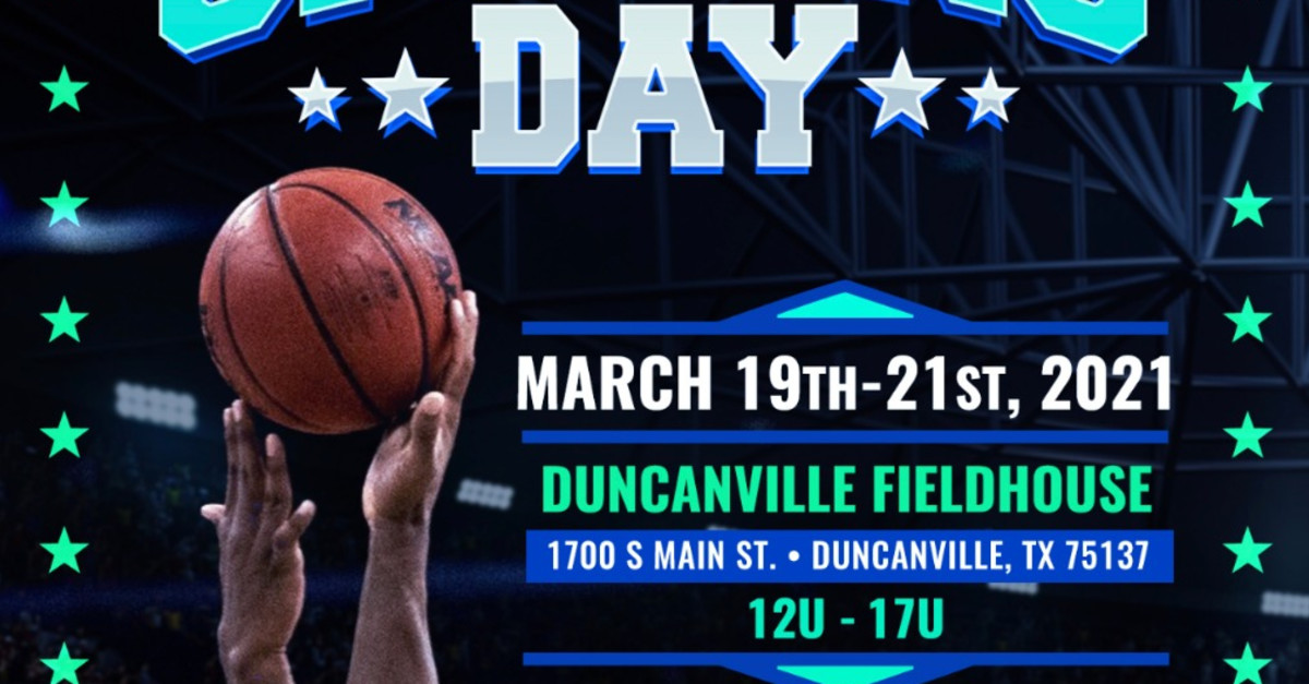 Buy tickets for Opening Day at Duncanville Fieldhouse, Fri Mar 19, 2021