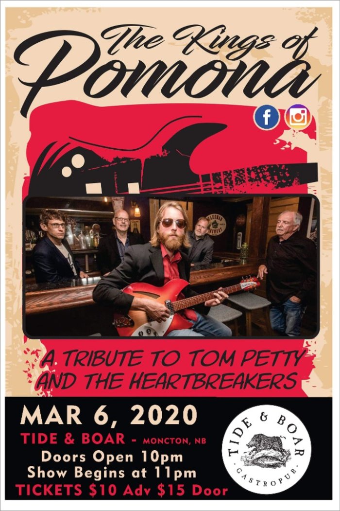 Buy Tickets For The Kings Of Pomona A Tribute To Tom Petty And