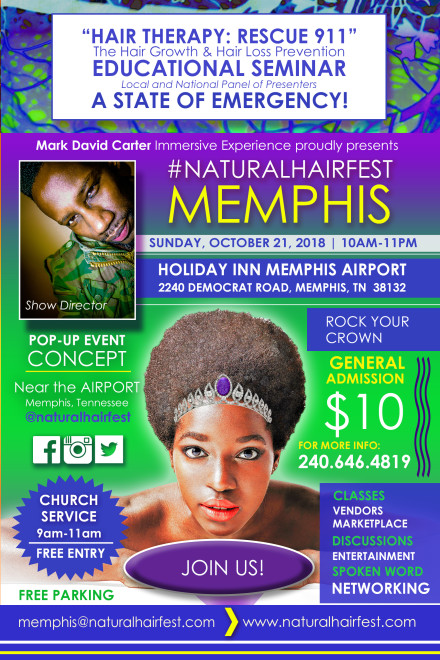 Buy Tickets For Natural Hair Fest Memphis At Holiday Inn Memphis