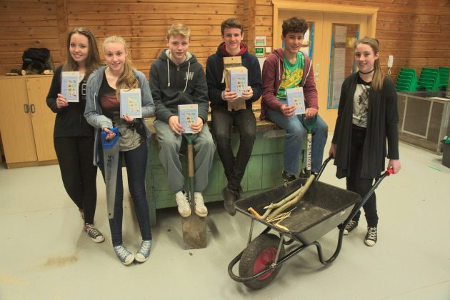 South Tyneside's Young Carers made their own bird boxes at West Boldon Lodge