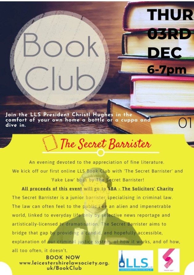 Join the guestlist for BOOK CLUB on Zoom, Thu 3 Dec 2020