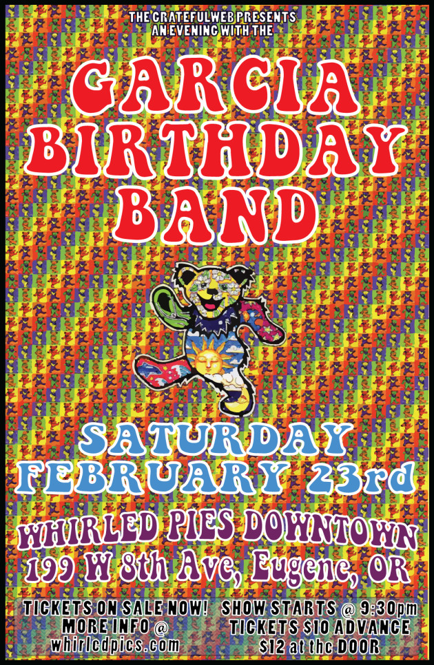 Garcia Birthday Band at Whirled Pies!