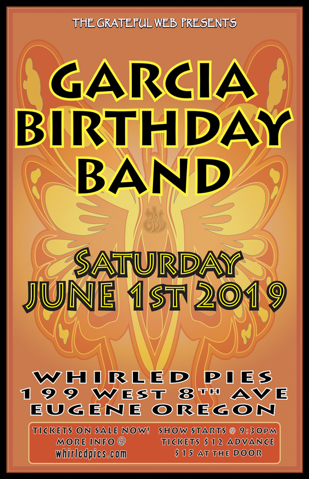 Garcia Birthday Band at Whirled Pies in Eugene Oregon
