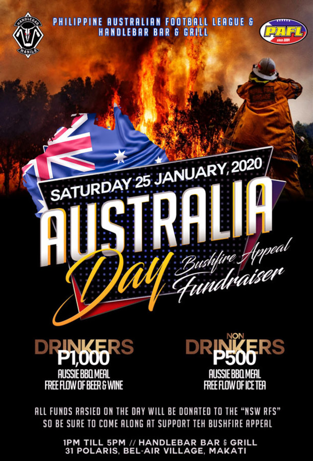 Buy Tickets For Australia Day Bushfire Fundraiser At Handlebar