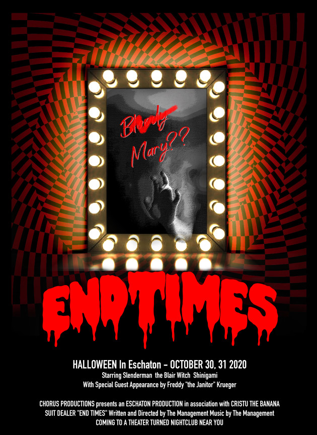 Get Tickets Eschaton END TIMES Zoom, Sat Oct 31, 2020 1000 PM 12