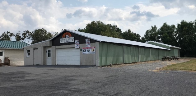 Seneca Lake Duck Hunters Association pole barn