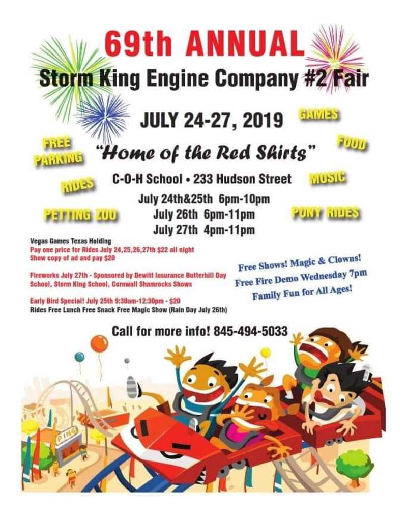 Buy Wristbands for the 69th Annual Fireman's Fair for 69th Annual