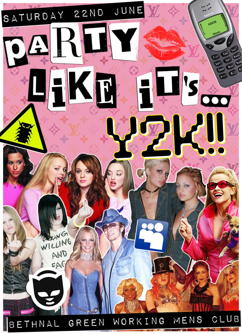 Buy tickets for PARTY LIKE IT'S... Y2K! at Bethnal Green Working Mens